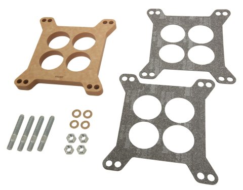Edelbrock Spacer Carburetor 1/2In Wood Fiber Laminate Four-Hole