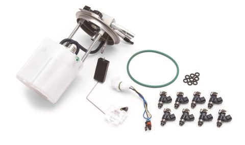 Edelbrock Supercharger Supplemental Fuel Pump Kit GM SUV 1500 2007-2009 6 0 6 2L Non-Flex Fuel