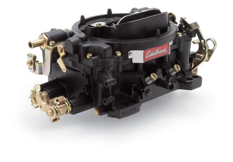 Edelbrock Carburetor Performer Series 4-Barrel 600 CFM Manual Choke Black Finish