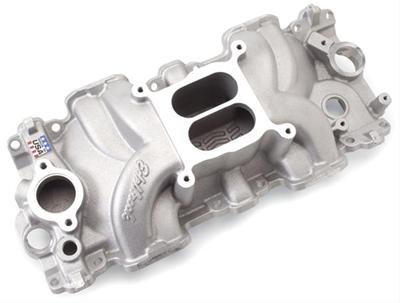 Edelbrock Intake Manifold Single Quad Perf RPM Chevrolet 348/409 Inwin Big Block Small Port