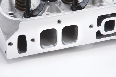Edelbrock Cylinder Head BBC Performer RPM Oval Port 100cc Complete Single w/ Springs