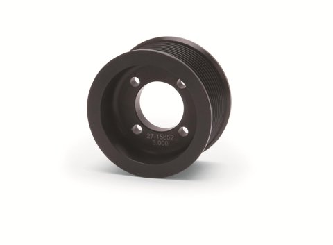 Edelbrock Pulley Supercharger Enforcer 10 Rib 3In Black