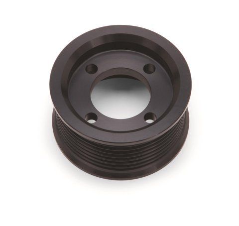 Edelbrock Pulley SC E_Force 2 75In 8 Rib Black