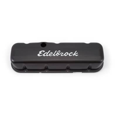 Edelbrock Valve Cover Signature Series Chevrolet 1965 and Later 396-502 V8 Tall Black
