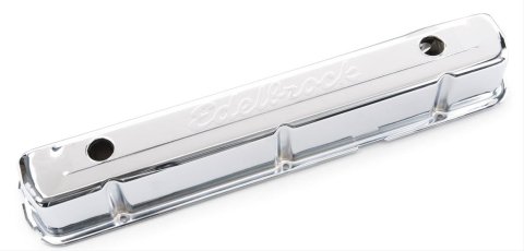 Edelbrock Valve Cover Signature Series Chevrolet 1962-2001 194-292 CI Inline 6 Chrome