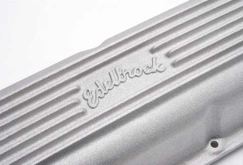 Edelbrock Valve Cover Classic Series Chevrolet 1965 and Later 396-502 V8 Satin