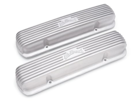 Edelbrock Valve Cover Classic Series Pontiac 1962-1979 301-455 CI V8 Satin
