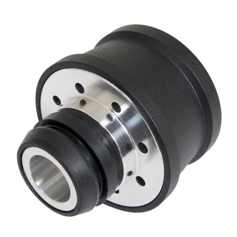 Edelbrock Billet Aluminum Breather w/ Black Powder Coat Finish