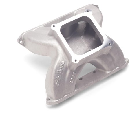 Edelbrock Manifold SBC Victor Spider Glidden 18 Deg Heads Dominator Flange