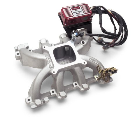 Edelbrock Manifold LS1 Victor Jr EFI to Carbureted Conversion
