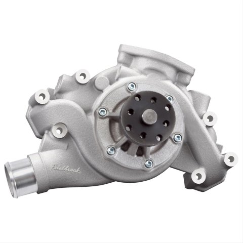 Edelbrock Water Pump Victor Pro Series Chevrolet All Ls Series Engines Standard Length Satin Finish