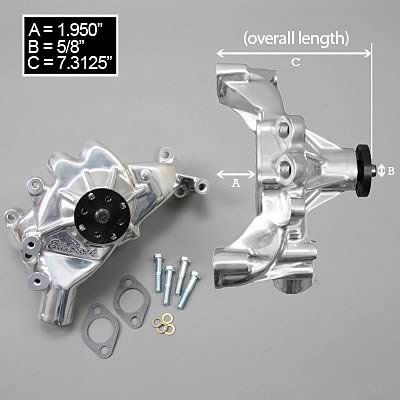 Edelbrock Water Pump High Performance Chevrolet 1969-87 396-502 CI V8