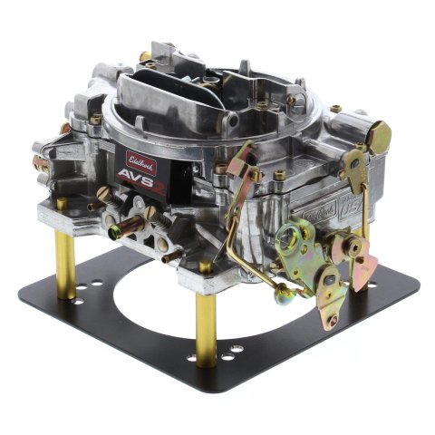 Edelbrock Thunder Series AVS Dual Quad Annular Boosters 500 CFM Carburetor w/Manual Choke