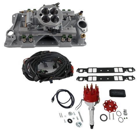 Edelbrock Pro Flo 4 EFI System Seq Port SBC 1986 & Earlier 675 Max HP 42lb/hr