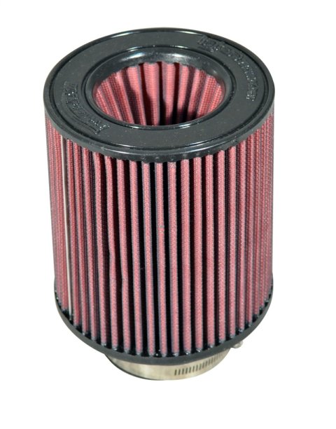 Injen High Performance Air Filter - 3 1/2 Black Oiled Filter 6 Base / 6 7/8 Tall / 5 1/2 Top