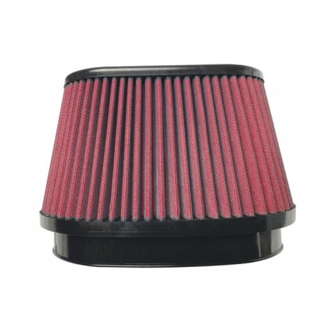Injen Oiled Air Filter 8.5x5.63in Oval ID / 9.92x7.17in Base / 5.7in HT / 6.865ix4.115in Top