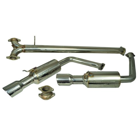 Injen 2011-14 Hyundai Sonata/Kia Optima 2.0L - 3inch Cat Back w/ Dual 60mm Mufflers