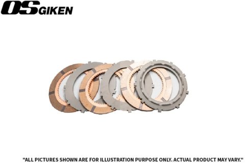 OS Giken Nissan R32/R33 RB20/25/26 Skyline GTR/GTS R Series Triple Plate Clutch Overhaul Kit A