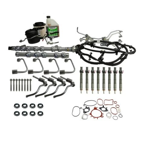 Industrial Injection 16-19 Ford 6.7L Power Stroke Disaster Kit w/Pump & Injectors