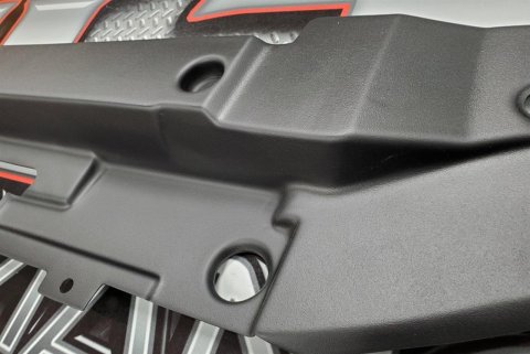 JLT 99-04 Ford Mustang Black Textured Radiator Support Cover