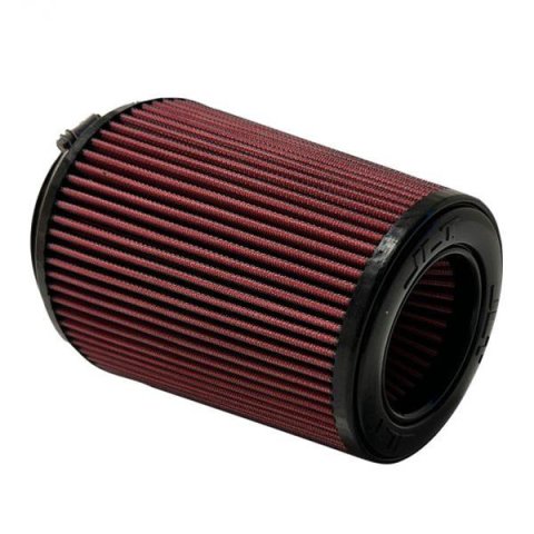 JLT 10-14 Ford Mustang GT500 Factory Replacement Oiled Air Filter 5.5x7in - Red
