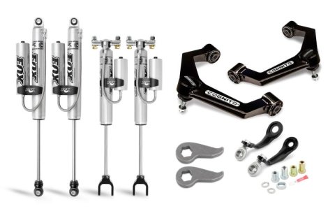 Cognito 20-24 Chevy/GMC Silv/Sierra 2500/3500 HD 2WD/4WD 3in Premier Leveling Kit w/ Fox PSRR 2.0