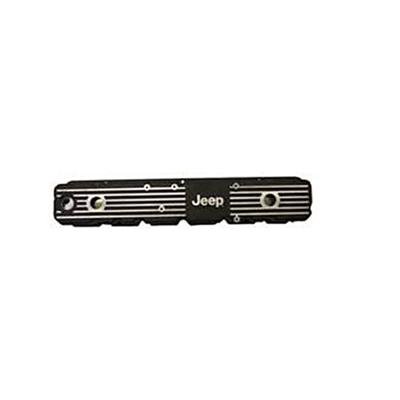 Omix 4.2L Aluminum Valve Cover with Jeep Logo