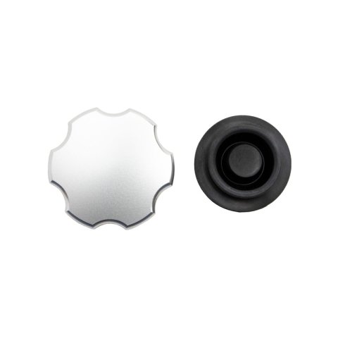 Wehrli 99-24 GM 1500/2500/3500 Billet Aluminum Brake Master Cylinder Cap - Clear Anodized
