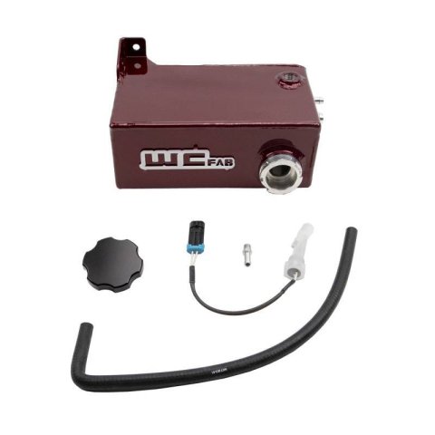 Wehrli 11-16 Chevrolet 6.6L LML Duramax OEM Placement Coolant Tank Kit - Candy Teal
