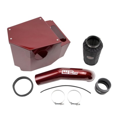 Wehrli 20-24 Chevrolet 6.6L L5P Duramax 4in Intake Kit - Red
