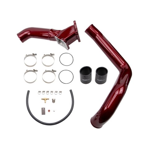 Wehrli 01-04 Chevrolet 6.6L LB7 Duramax 3in Y-Bridge Kit - Flat Black