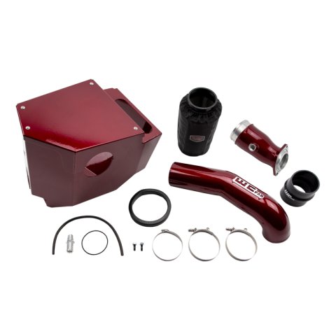 Wehrli 20-24 Duramax L5P 4in Stage 2 Intake Kit - Candy Red