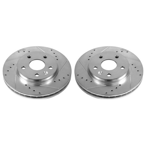 Power Stop 11-16 Buick LaCrosse Front Evolution Drilled & Slotted Rotors - Pair
