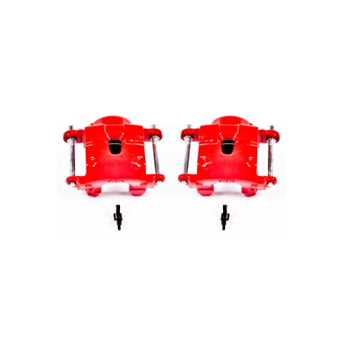 Power Stop 78-85 Avanti II Front Red Calipers w/o Brackets - Pair