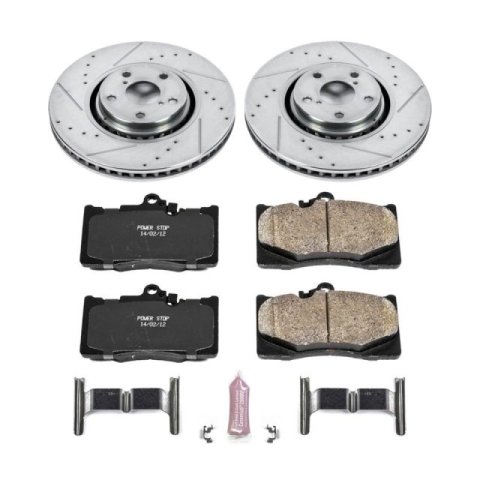 Power Stop 07-11 Lexus GS350 Front Z23 Evolution Sport Brake Kit