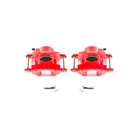 Power Stop 94-96 Chevrolet Impala Front Red Calipers w/o Brackets - Pair