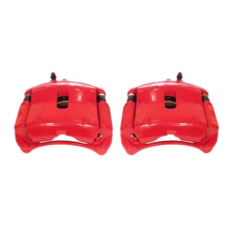 Power Stop 01-02 Acura MDX Front Red Calipers w/Brackets - Pair