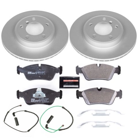 Power Stop 01-05 BMW 325xi Front Euro-Stop Brake Kit