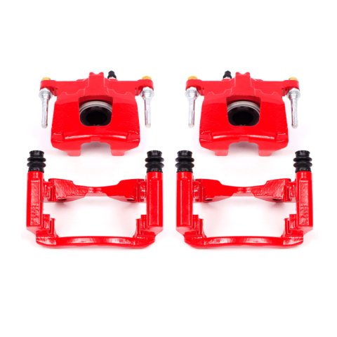 Power Stop 07-11 Dodge Nitro Rear Red Calipers w/Brackets - Pair