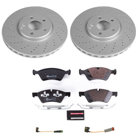 Power Stop 2006 Mercedes-Benz E500 Front Euro-Stop Brake Kit