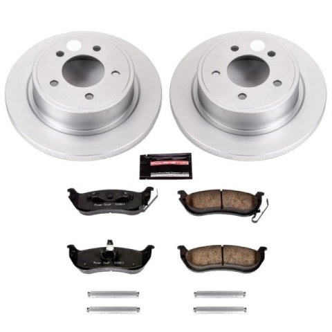 Power Stop 04-08 Chrysler Pacifica Rear Z17 Evolution Geomet Coated Brake Kit