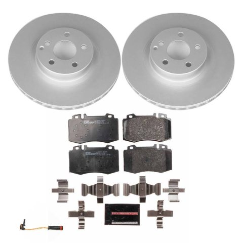 Power Stop 07-09 Mercedes-Benz E550 Front Euro-Stop Brake Kit