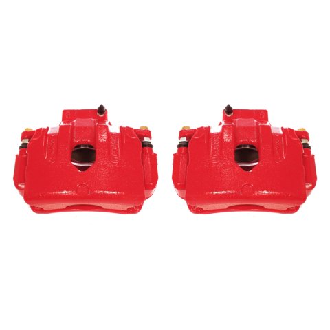 Power Stop 10-16 Hyundai Genesis Coupe Front Red Calipers w/Brackets - Pair