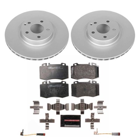 Power Stop 07-09 Mercedes-Benz E350 Front Euro-Stop Brake Kit