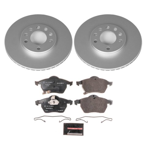 Power Stop 99-03 Saab 9-3 Front Euro-Stop Brake Kit