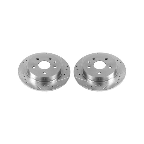 Power Stop 12-16 Buick LaCrosse Rear Evolution Drilled & Slotted Rotors - Pair
