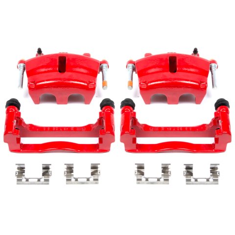Power Stop 06-07 Buick Rainier Front Red Calipers w/Brackets - Pair