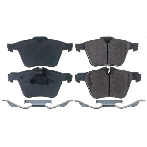 Power Stop 06-08 Jaguar S-Type Front Z17 Evolution Ceramic Brake Pads w/Hardware