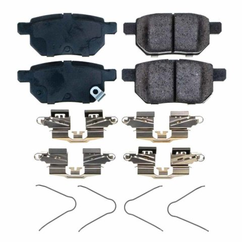 Power Stop 2021 Toyota Prius Rear Z17 Evo Ceramic Brake Pads w/Hardware