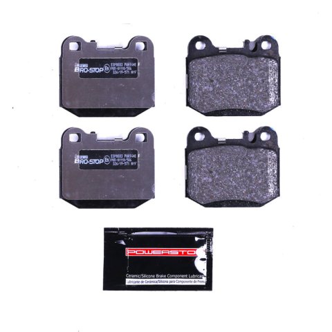 Power Stop 00-03 Mercedes-Benz ML55 AMG Euro-Stop ECE-R90 Rear Brake Pads